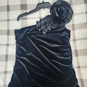 Velvet Flower Top